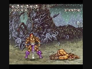 Weaponlord (snes) gameplay + ending warlord difficulty by patrick so