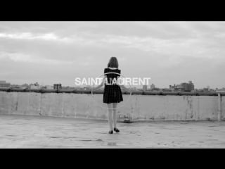 Saint laurent dance introducing saint laurent classic ballerine shoes starring gracie van gastel / lida fox