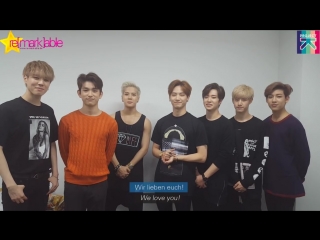 151030 got7s message to german fans