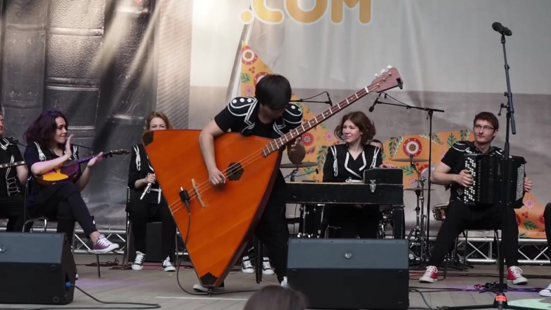 Contrabass balalaika action «русский стиль»