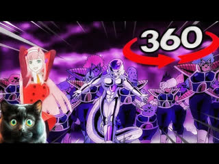 【amv anime mix】360° vr toca toca toca funny dance compilation