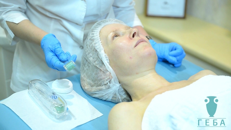 Микронидлинг лицо и шея
