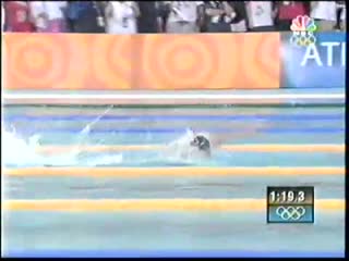 Men 4x100m freestyle relay final athens 2004 olympic games nbc