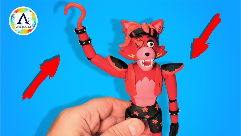 Глэмрок фокси фнаф 9 ► fnaf security breach | лепка ру