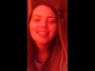 Первый чат с настей в periscope