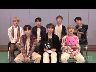 190627 bts message @tbschannel