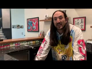 Steve aoki принял вызов от исина мытьё рук