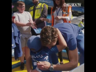 Youre my best player, @marcosalonso03 a special moment for this young blue! (1)