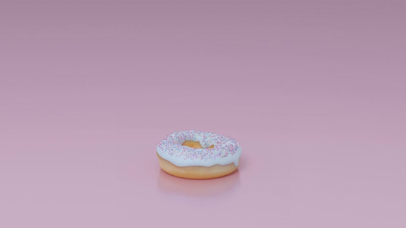 [4k] [60fps] animated donut