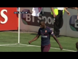 Nketiah scores at boreham wood