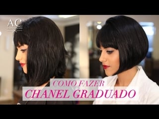 Como fazer chanel graduado