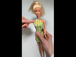 Pretty in plaid barbie (blonde) / i love barbie 1998