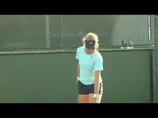 Elena dementieva hitting