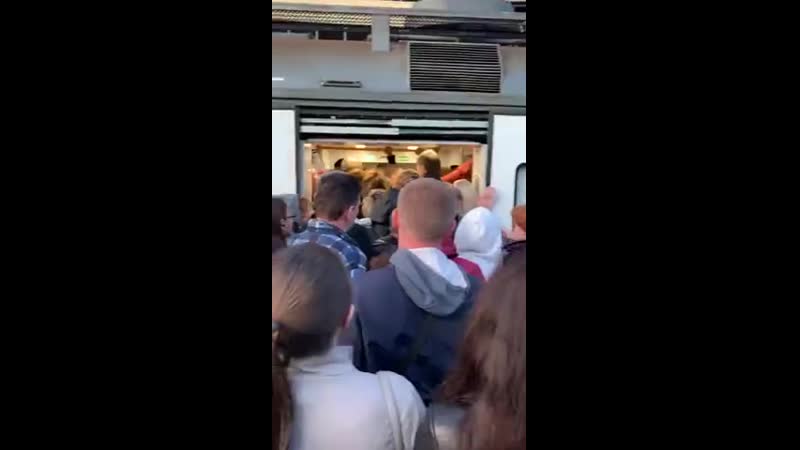 Транспортный коллапс на рижском направлении