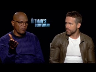 Samuel l jackson ryan reynolds the hitmans bodyguard