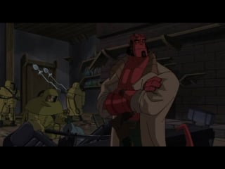 Полнометражный мультфильм "хеллбой меч громов/hellboy sword of storms" (2006 г )