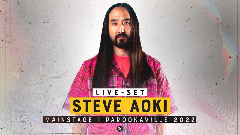 Steve aoki @ mainstage, parookaville 2022, germany