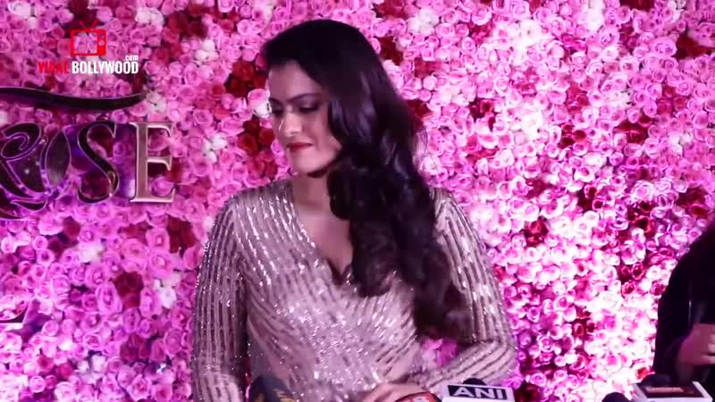 Gorgeous kajol devgan at lux golden rose awards 2018 red carpet
