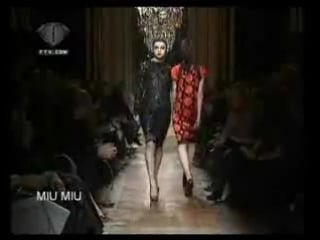 Models talks (ftv) fall winter 2008/2009 jessica stam