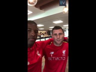 Gini wijnaldum takes us around melwood