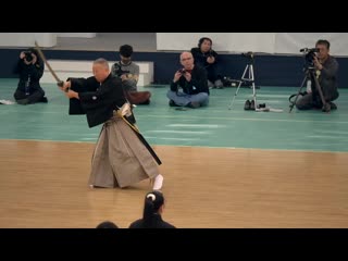 Muso jikiden eishin ryu iaijutsu sekiguchi takaaki 42nd all japan kobudo demonstration