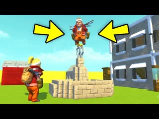 Маньяк подумал что я статуя! жестко обманули и запутали маньяка! эпичные прятки в scrap mechanic