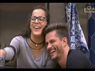 20 02 2017 parte 40 emilly e marcos conversam com brothers na cozinha e falam sobre a festa trident parte 2