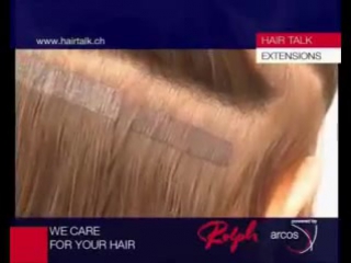 Ленточное наращивание волос hair talk