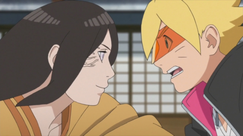 Боруто против ханаби