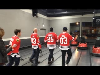 Chicago fire, chicago p d casts face off at whirlyball benefit chicago tribune