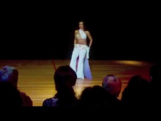 Brazilian bellydancer hayal world of orient fair 2012