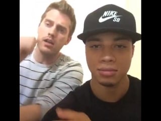 80fitz stairwell jammin w/ @markaaaay