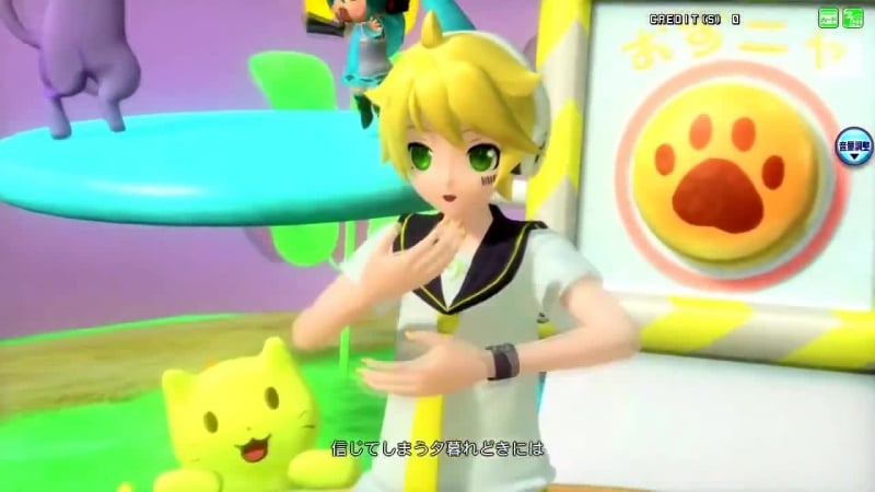 ☾☽ vocaloid вокалоид project diva arcade nekomimi switch  