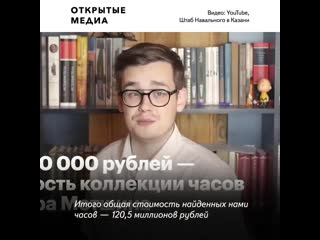 Прокуроры не нашли нарушений в коллекции часов мэра казани за 120 млн