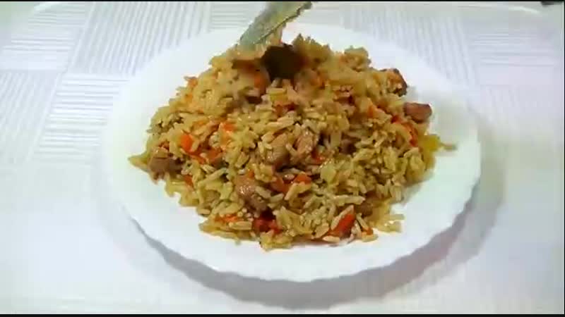 Усный и рассыпчатый плов