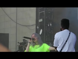 Lovely billie eilish khalid | lollapalooza 2018