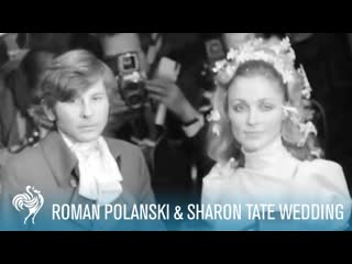 Roman polanski & sharon tate a star studded london wedding (1968) | british pathé