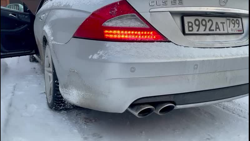 Выхлоп cls63 amg c219