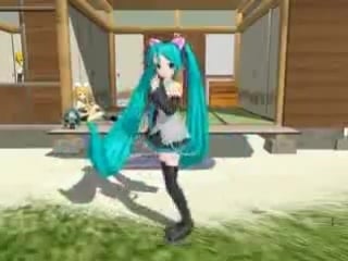 Mmd hatsune miku nekomimi switch (переключатель кошачьих ушек)