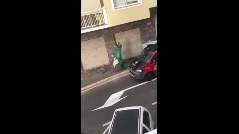 Динозавр в испании (vhs video)