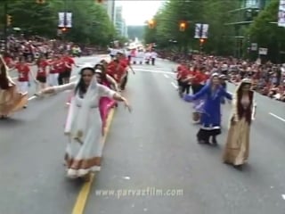 رقص گروه ایرانی در روز ملی کانادا canada day parade with iranian gruppe