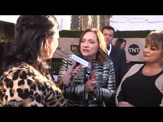 Lin tucci and dale soules talk to whosay at the sag awards [ dale soules | frieda berlin ]