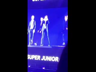 Wookie`s part in black suit, smtown live in tokyo day 1 ;