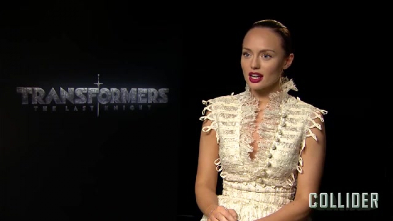 Laura haddock on ‘transformers the last knight’ and her memorable first day of filming