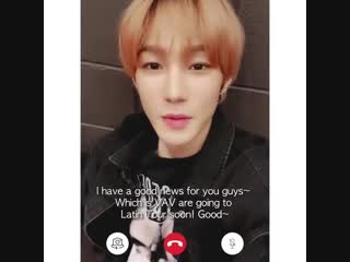 Vav ayno vampz video calling for latin tour