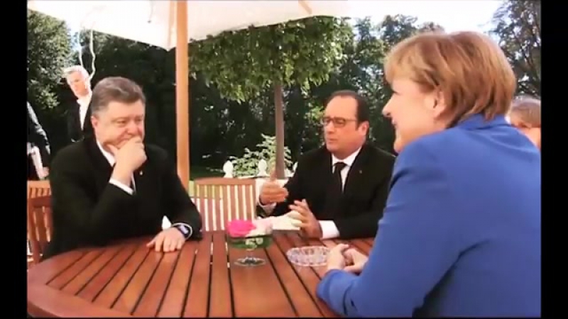✔ особое мнение олланд разместил в instagram видео рукопожатия путина и порошенко