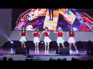 160928 red velvet dumb dumb @ cheonan world dance festival
