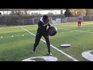 Antonio brown, jerry jeudy, hollywood brown get that work in the rain