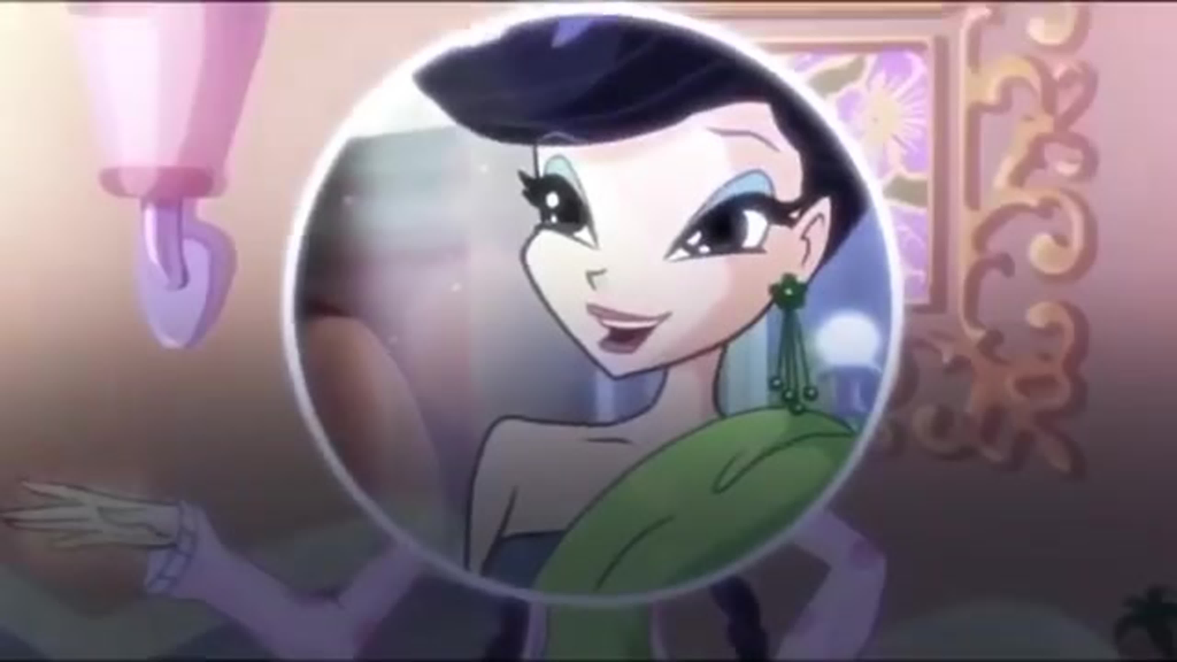 Nana's secretive gaze