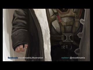 Lil' bane speedpainting by nico di mattia